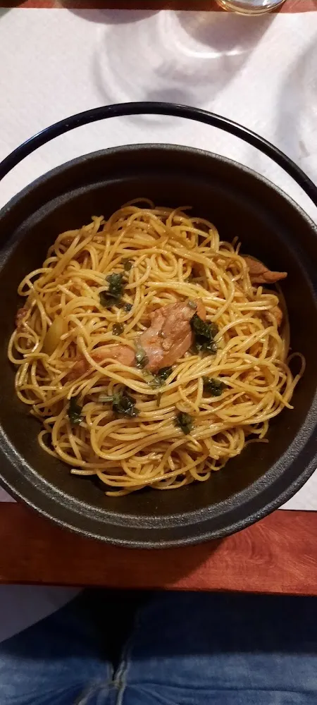 Nouilles Sautées Aux Crevettes